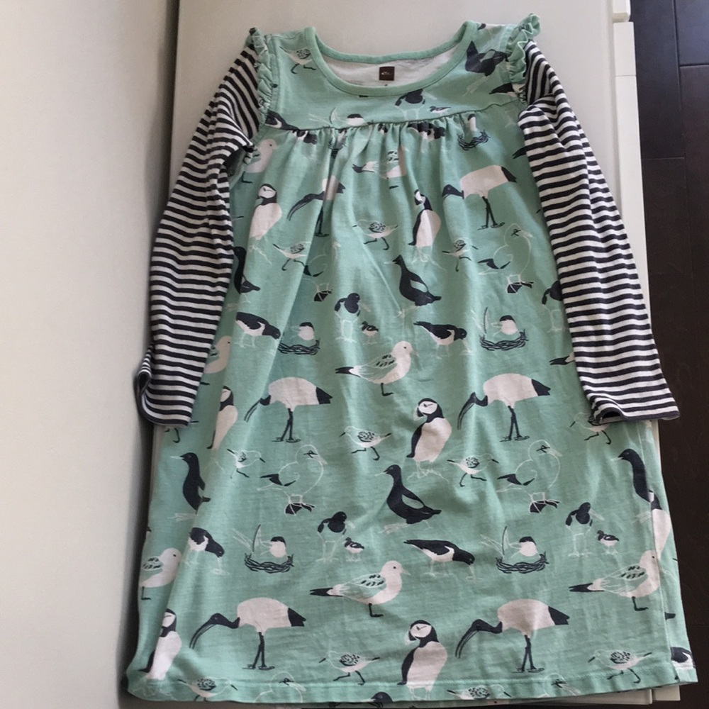 Tea Collection bird puffin dress 6